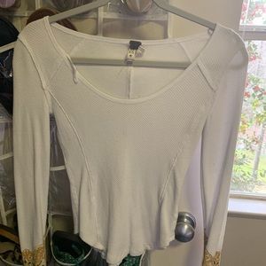 Free People long sleeve shirt